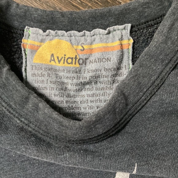 Aviator Nation sweatshirt size S GUC - Picture 6 of 11